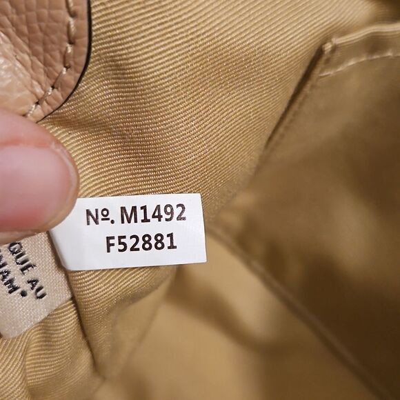 Coach Crossgrain Leather East/West Pop Crossbody F52881 - Picture 7 of 10